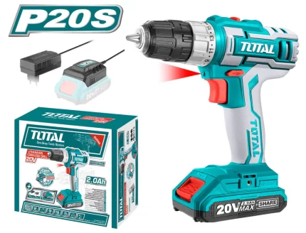 Lithium-Ion cordless drill 20V TDLI20024 | Company: Total