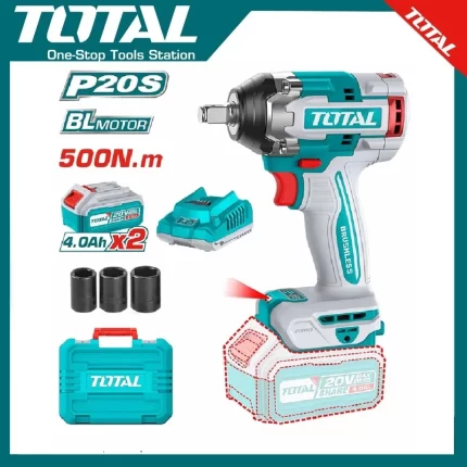 Lithium Ion Impact Wrench 500Nm TIWLI2050 | Company: Total