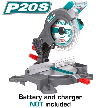 Lithium-Ion mitre saw 8″ 20V TMS2001 | Company: Total