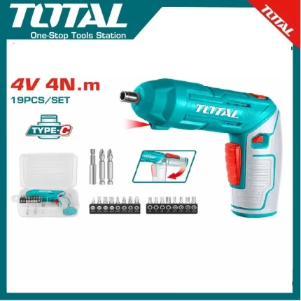Lithium-Ion cordless screwdriver 4V TSDLI0442 | Company: Total